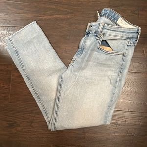 rag & bone Dre Low Rise Ankle Slim Boyfriend Albion Jeans Size 27